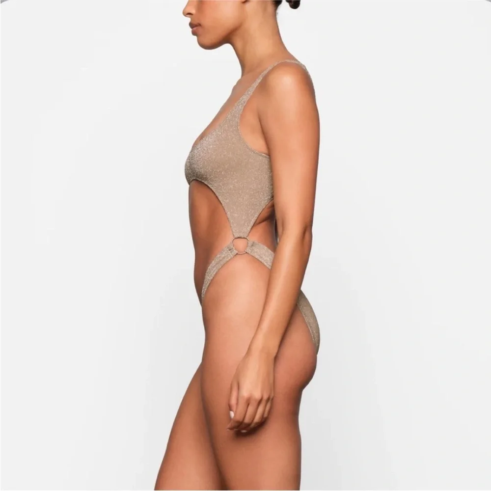Skims GLITTER SWIM MONOKINI 2x